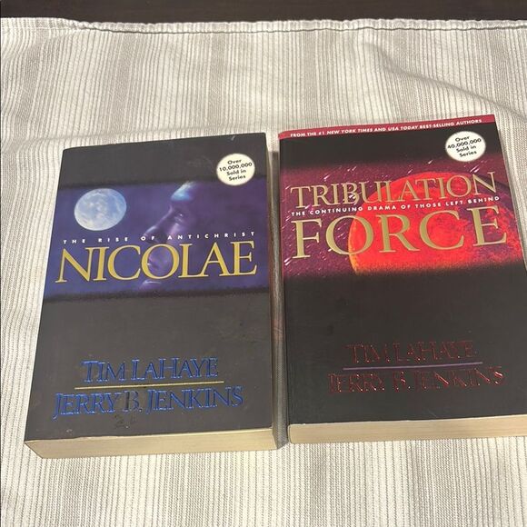 Tim LaHaye & Jerry B. Jenkins Left Behind Series Number 2 & 3 - Picture 1 of 5